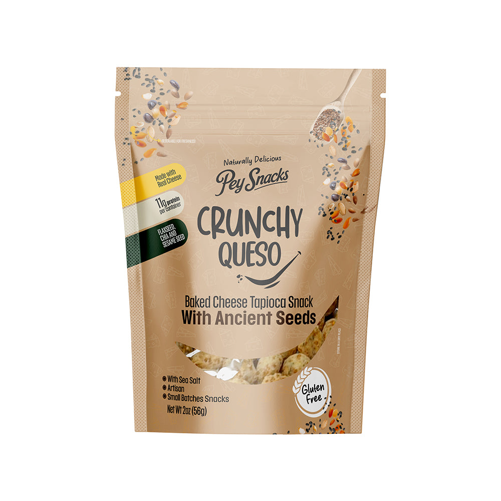 Crunchy Queso Ancient Seeds 2oz