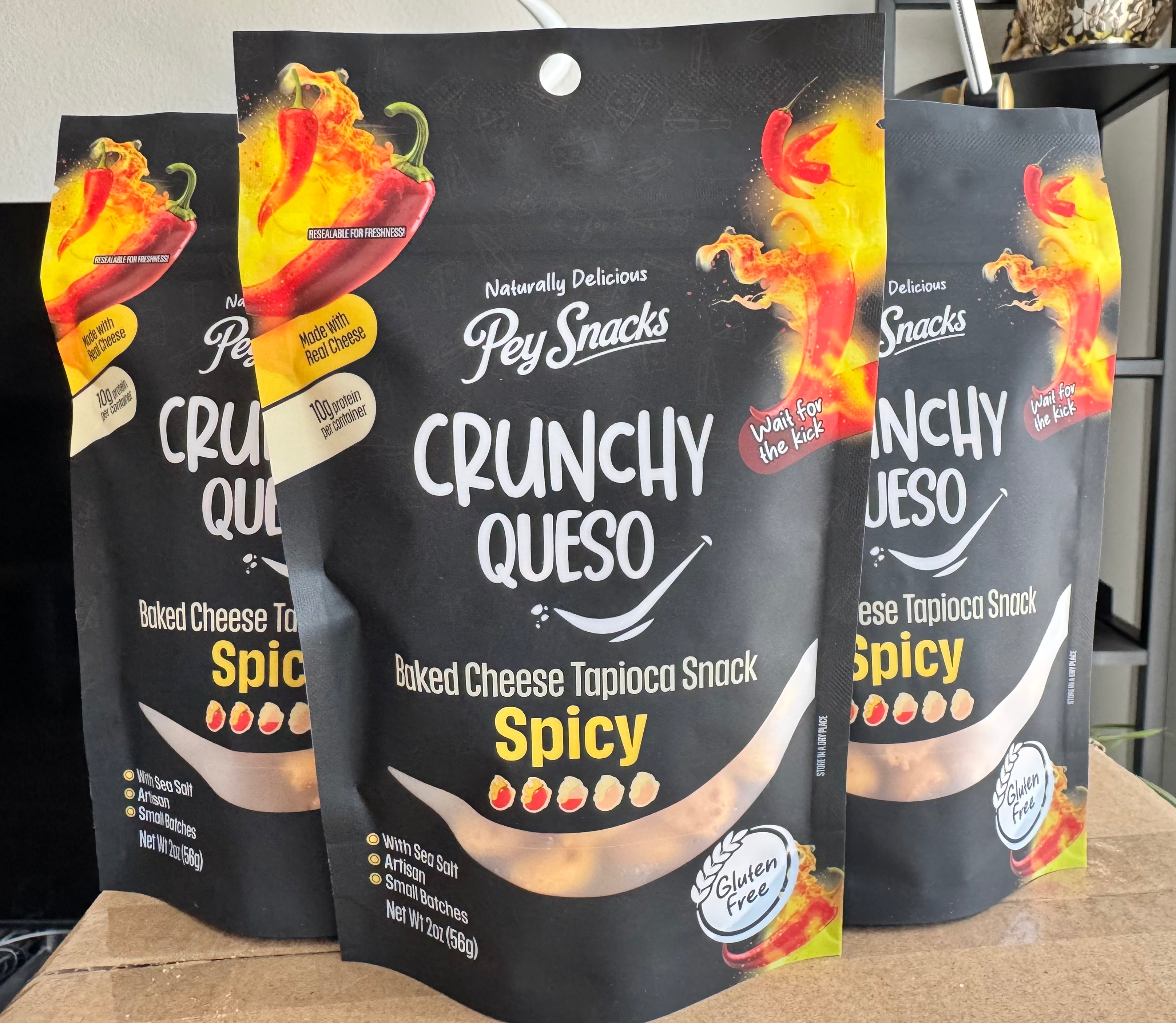 Crunchy Queso Spicy