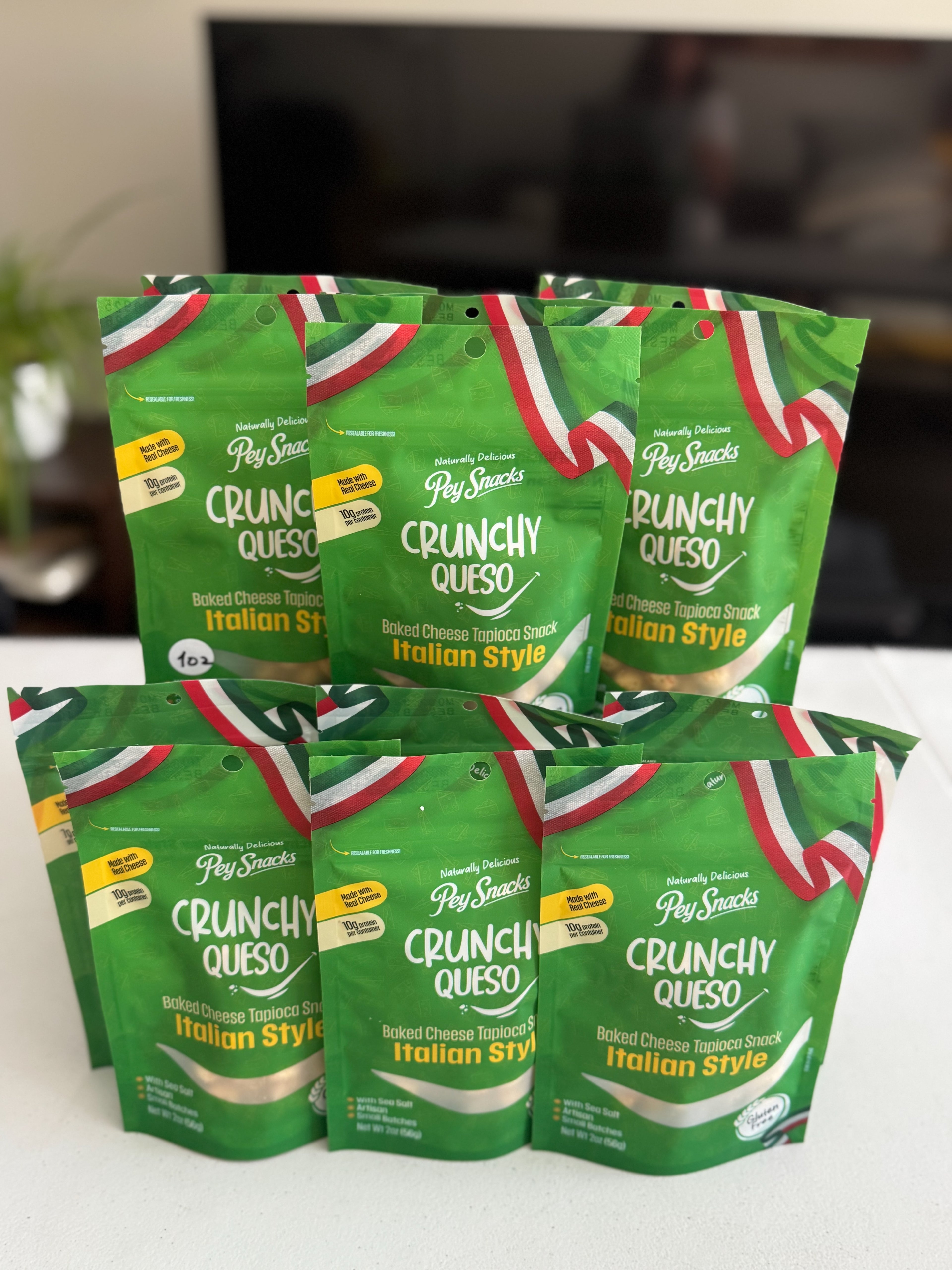 Crunchy Queso Italian Style 2oz