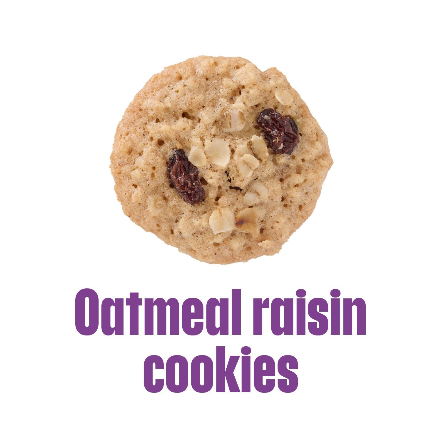 Oatmeal Raisin Cookies 3oz