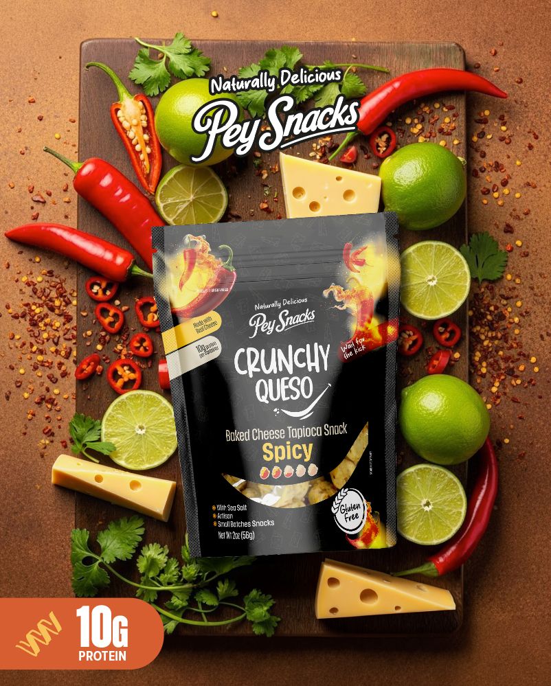 Crunchy Queso Spicy 2oz